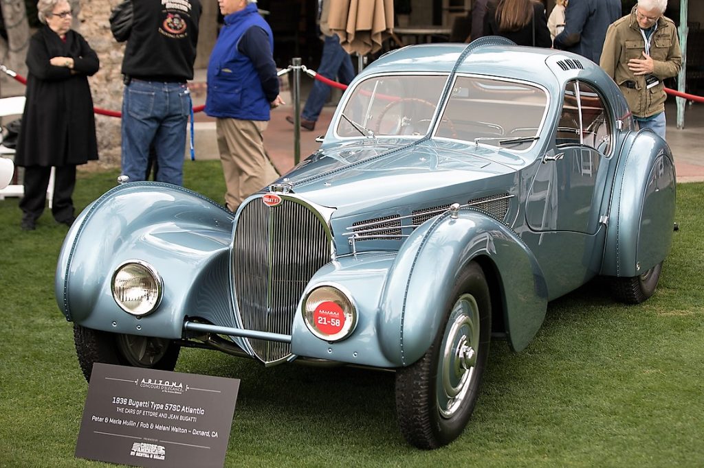 The Ultimate Automotive Masterpiece: 1936 Bugatti Type 57SC Atlantic Coupe
