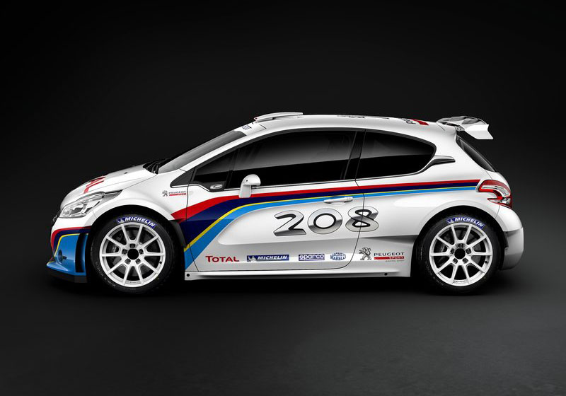 2013 Peugeot 208 R5 Rally Car