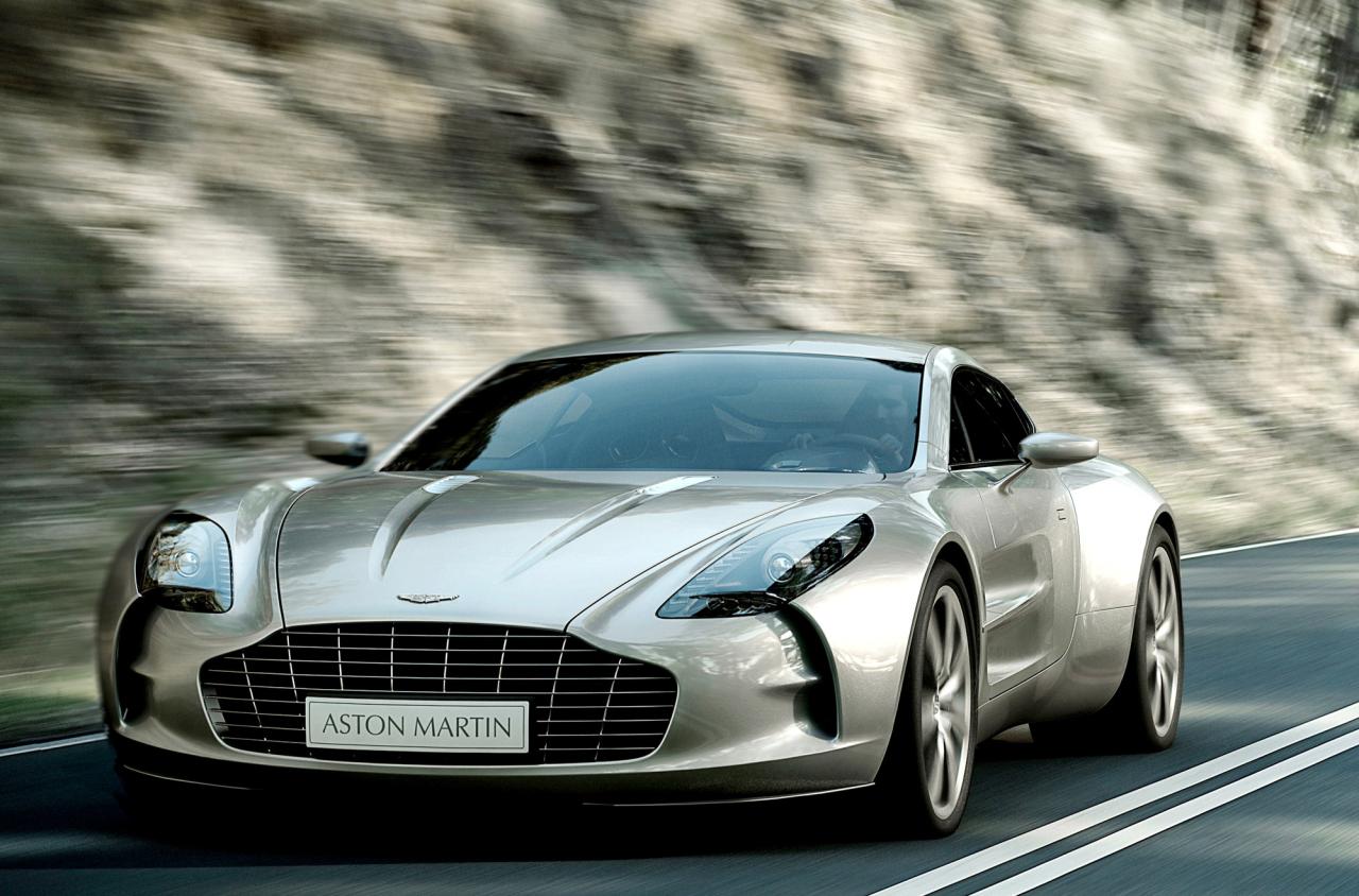 Beauty And Power: The Aston Martin One 77