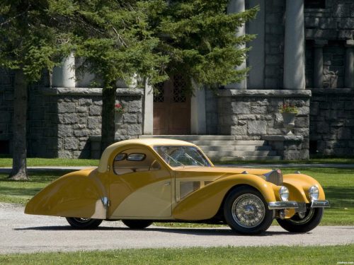 The Elegant Automotive Masterpiece: The 1936 Bugatti Type 57SC Atalante