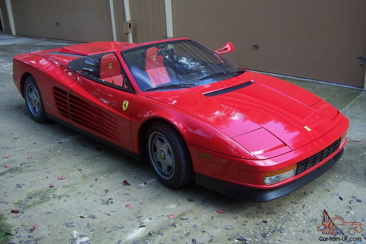 1986 Ferrari Testarossa Spider