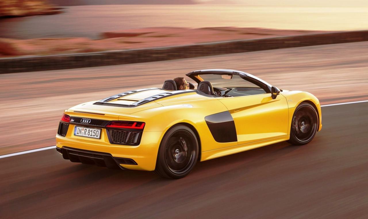 Experience Luxury And Power With The 2017 Audi R8 Spyder V10