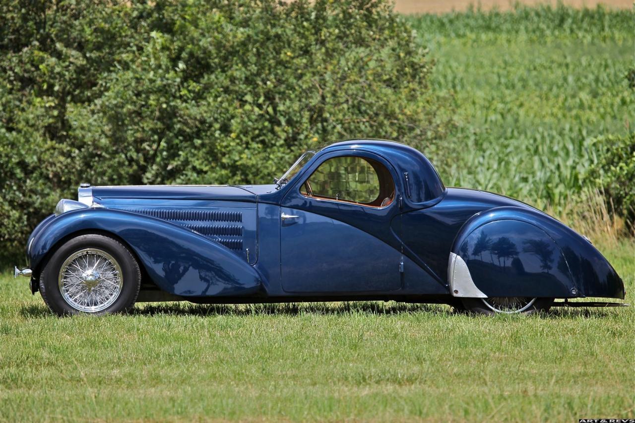 The Timeless Elegance Of The 1937 Bugatti Type 57S Coupe